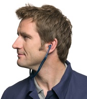 3M Bügel-Gehörschutz 1310, Bügel: blau, Stöpsel: orange