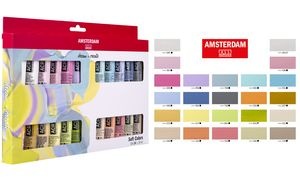 ROYAL TALENS Acrylfarbe AMSTERDAM Weiche Farben, 24 x 20 ml