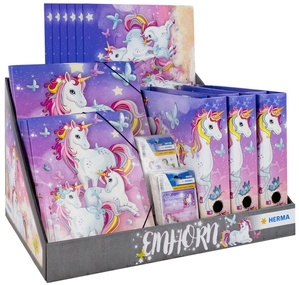 HERMA Motivserie "Einhorn", Thekendisplay
