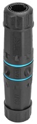 DIGITUS Outdoor Kabel-Verbinder Kat. 6A, RJ45, schwarz