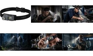 ANSMANN Sensor-LED-Kopflampe HD800RS, wiederaufladbar