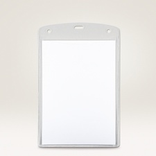 AVERY Namensschilder-Tasche XL, 105 x 148 mm, transparent