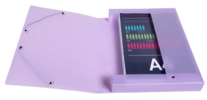 EXACOMPTA Sammelbox Chromaline Pastel, DIN A4, sortiert