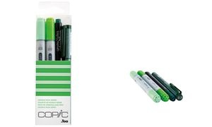 COPIC Marker ciao, 4er Set "Doodle Pack Green"