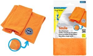 Peggy Perfect Microfasertuch "Smile", orange