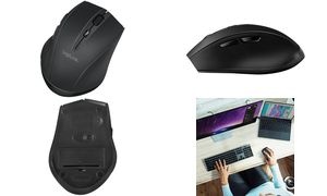 LogiLink Optische BT 5.0 Maus, kabellos, schwarz