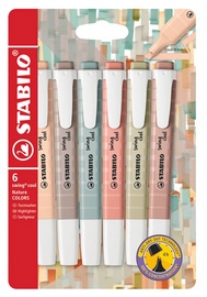 STABILO Textmarker swing cool NatureCOLORS, 6er Kartonetui