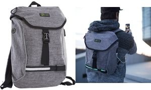 WHEEL BEE Freizeit-Rucksack City Lights, grau