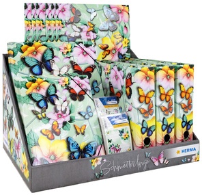 HERMA Motivserie "Schmetterlinge, Thekendisplay