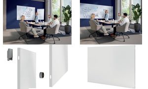 FRANKEN Weißwandtafel Infinity, (B)900 x (H)600 mm