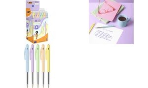 BIC Druckkugelschreiber M10 Pastel, 50er Box