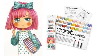 COPIC Marker ciao "LAYER & MIX Manga Starter Set", Vibrant