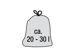 keeeper Abfallbehälter "rasmus", 10 Liter, silber