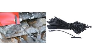 dm-folien Planenspanner, Länge: 300 mm, schwarz