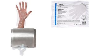 HYGONORM HDPE-Handschuh Polyclassic Strong, L, transparent