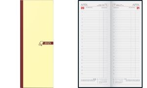 Glocken Tischkalender "Tagebuch", 2025, beige