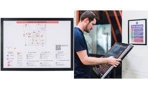 Bi-Office Magnetrahmen, A4, schwarz
