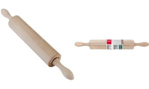 metaltex Teigrolle/Nudelholz, Länge: 420 mm, Buchenholz