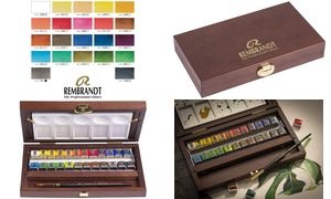 ROYAL TALENS REMBRANDT Aquarellfarben-Set, Näpfchen