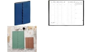 QUO VADIS Agenda Ministre, 160 x 240 mm, 2025, Calypso bleu