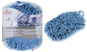 NIGRIN Performance Microfaser-Waschhandschuh