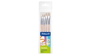 Pelikan Pinsel Starter-Set Borstenpinsel, 5-teilig