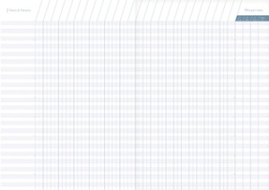 Clairefontaine Agenda de bord non millésimé, A4, 144 pages