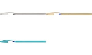 BIC Kugelschreiber Cristal Glacé, silber