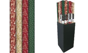 Clairefontaine Weihnachts-Geschenkpapier "Red Forest"