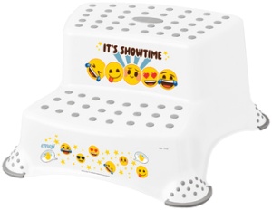 keeeper kids Tritthocker "igor emoji showtime", weiß