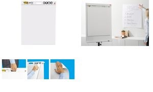 Post-it Meeting Charts Block, 635 x 762 mm, weiß, 2+1 GRATIS