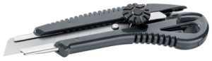 WESTEX Cutter, Kunststoff, Klinge: 18 mm, mit Drehknopf