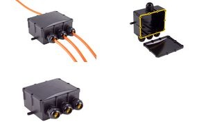 shiverpeaks Netzwerk-Outdoor Kabelverbinder Box, IP68, 1x3