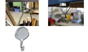 MAUL Neodym-Magnet Karusell-Haken, Durchmesser: 38,5 mm