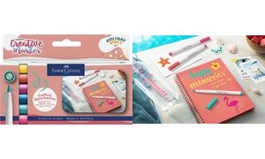 FABER-CASTELL Creative Marker GOLDFABER, 6er Etui Holiday