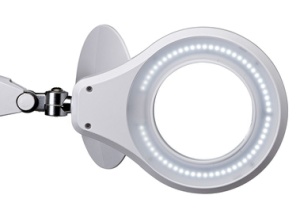 MAUL LED-Lupenleuchte MAULsource, dimmbar, weiß