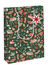 Clairefontaine Weihnachts-Geschenktüte "Cosy", klein