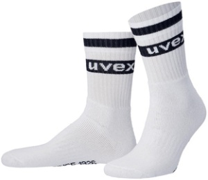 uvex Socken "Basic", weiß, Größe 35-38, 3er Pack