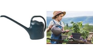 EDA Gießkanne mit langer Tülle, 2,0 Liter, jeansblau