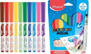 Maped Aquarellstift COLOR'PEPS AQUA, 10er Kartonetui