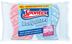 Spontex Scheuerschwamm Badputzer, 2er Pack