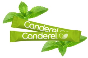 Canderel Stevia-Sticks, im Displaykarton