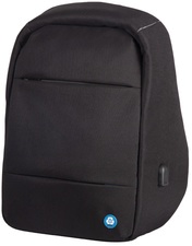 STOP Notebook-Rucksack SAFEPAK RPET ANTIGUA, USB-Ladeport