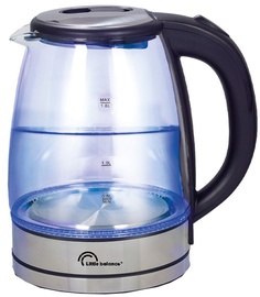 Little balance Wasserkocher Verre Design, 1,8 Liter, Glas