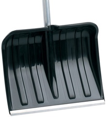 EDA Schneeschaufel mit Aluminiumstiel, Breite: 400 mm