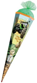 ROTH Schultüte "Traktor", eckig, 850 mm