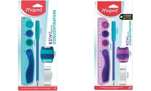 Maped KIDY learn CONCENTRATION-Set, 4-teilig, Blisterkarte
