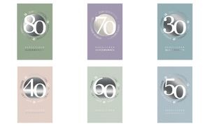 SUSY CARD Geburtstagskarte "Blümchen" - 30. Geburtstag