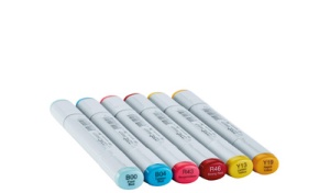 COPIC Marker sketch, 6er Set "Perfect Primaries"