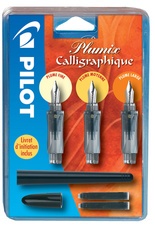 PILOT Kalligraphie-Füllhalter Plumix, 3er Set